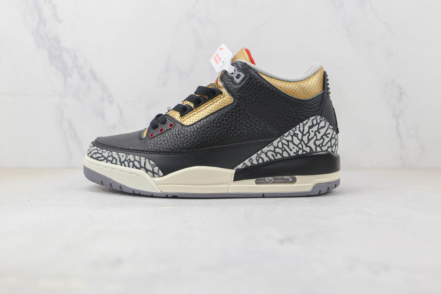 Jordan 3 Retro Cement Gold 