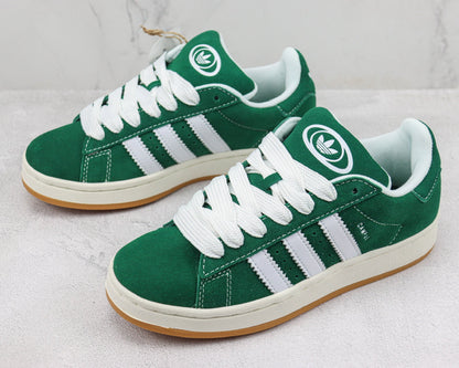 Adidas Campus 00s Dark Green Cloud White 