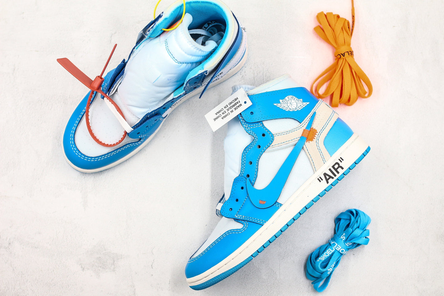 Jordan 1 Retro High Off-White University Blue 