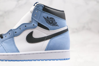 Jordan 1 Retro High White University Blue Black 