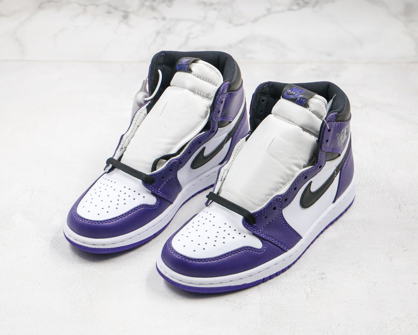 Jordan 1 Retro High Court Purple White 