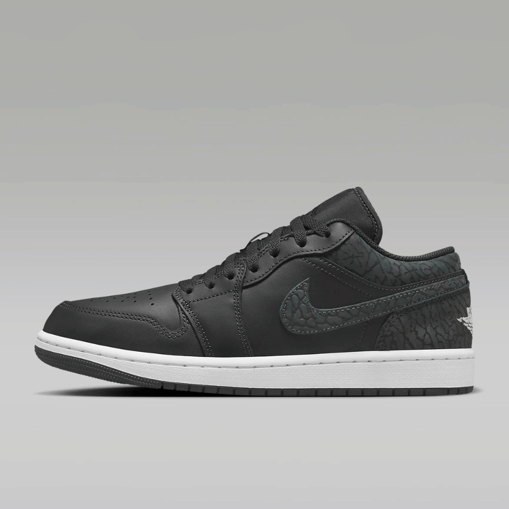 Air Jordan 1 Low SE Black Elephant 