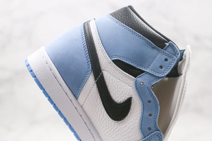 Jordan 1 Retro High White University Blue Black 