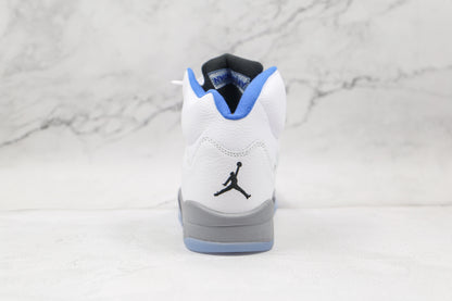 Jordan 5 Retro White Stealth 