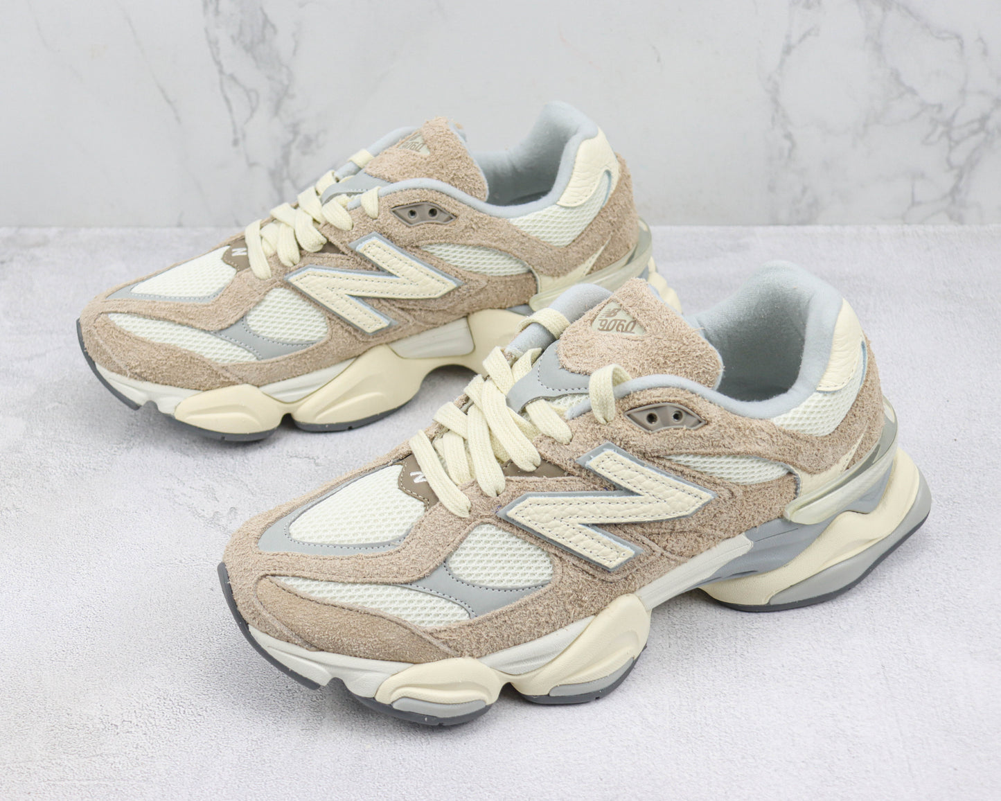New Balance 9060 Driftwood Stone Pink Sea Salt 