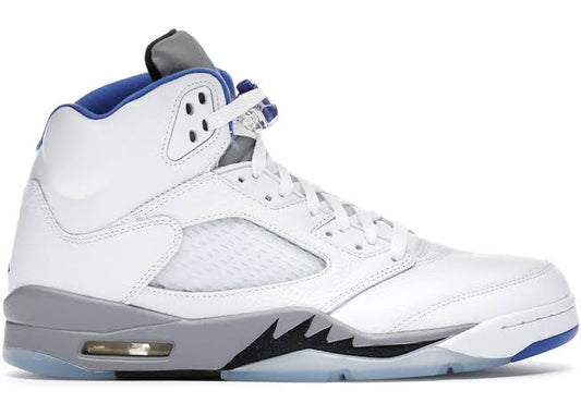 Jordan 5 Retro White Stealth 