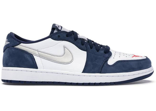 Jordan 1 Low SB Midnight Navy 