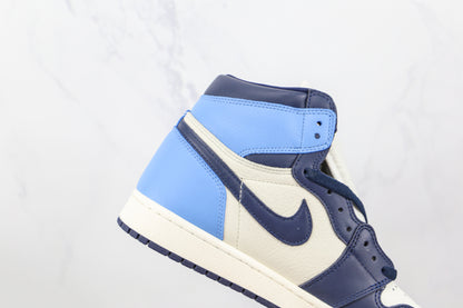 Jordan 1 Retro High Obsidian UNC 