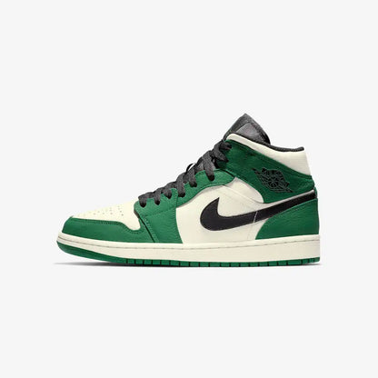 Jordan 1 Mid Pine Green 