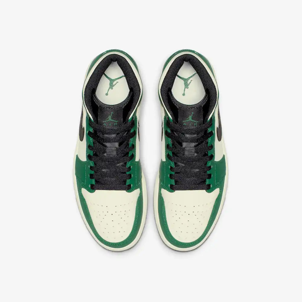 Jordan 1 Mid Pine Green 
