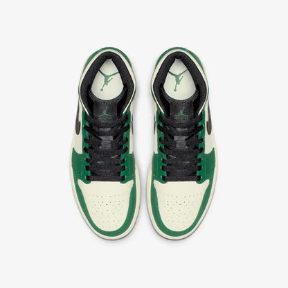 Jordan 1 Mid Pine Green 