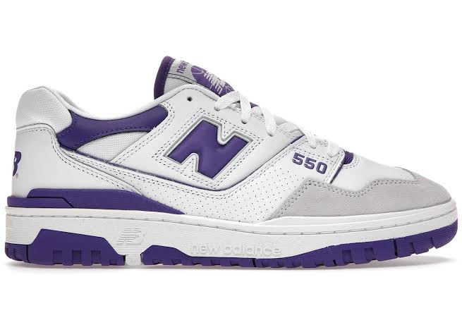 New Balance 550 Purple White 