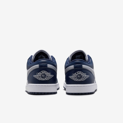 Jordan 1 Low Wolf Gray Midnight Navy 