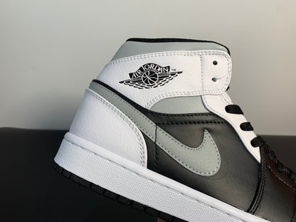 Jordan 1 Mid White Shadow 