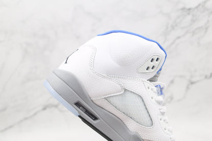 Jordan 5 Retro White Stealth 