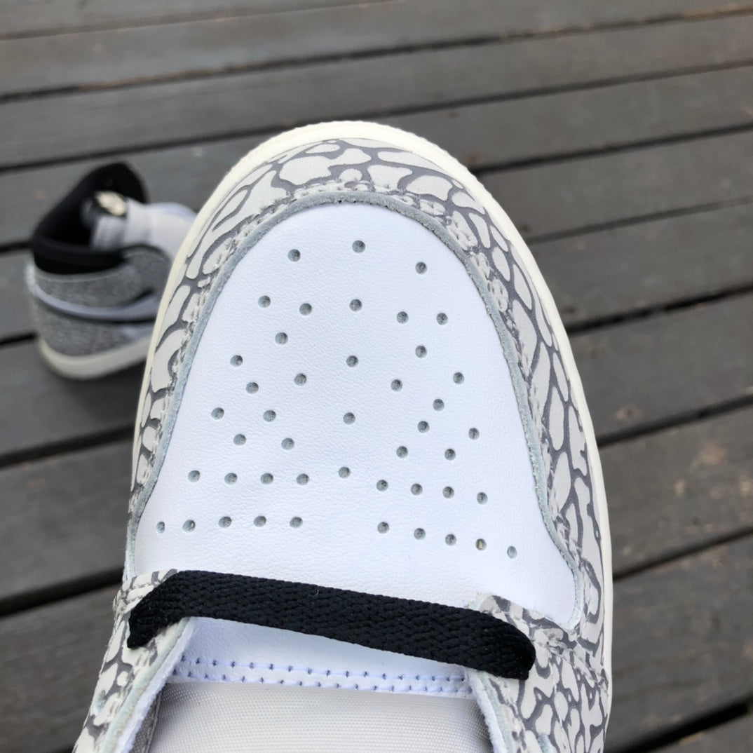 Jordan 1 Retro High OG White Cement 