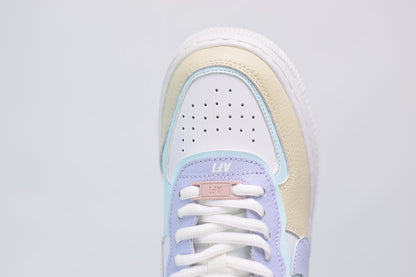 Nike Air Force 1 Shadow White Glacier Blue Ghost 