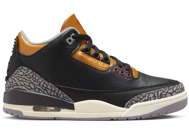 Jordan 3 Retro Cement Gold 