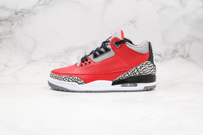 Jordan 3 Retro Unite Fire Red 