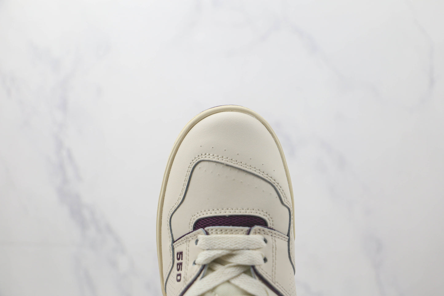 New Balance 550 Sea Salt Burgundy 