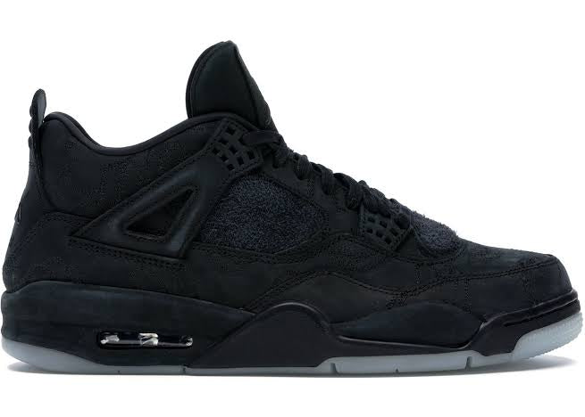 Jordan 4 Retro Kaws Black 