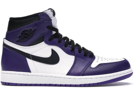 Jordan 1 Retro High Court Purple White 