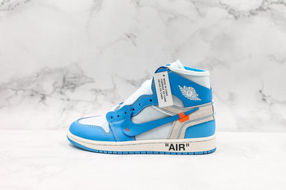 Jordan 1 Retro High Off-White University Blue 