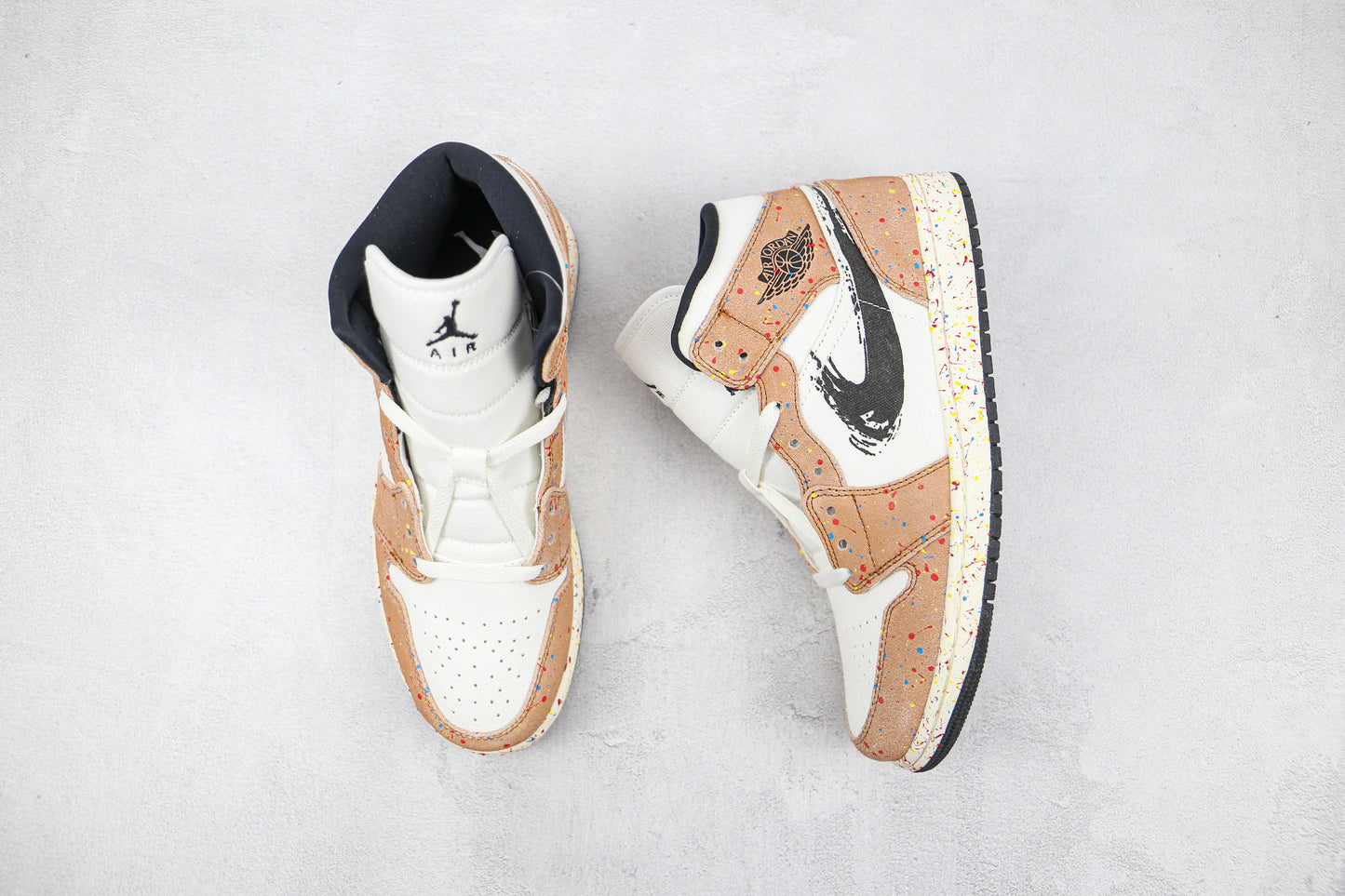 Jordan 1 Mid SE Brushstroke 