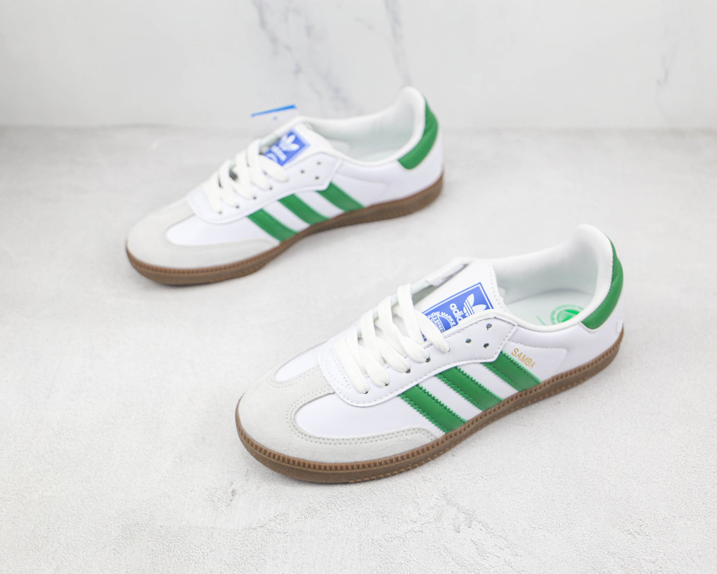 Adidas Samba OG Footwear White Green 