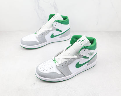 Jordan 1 Mid SE Grey Green 