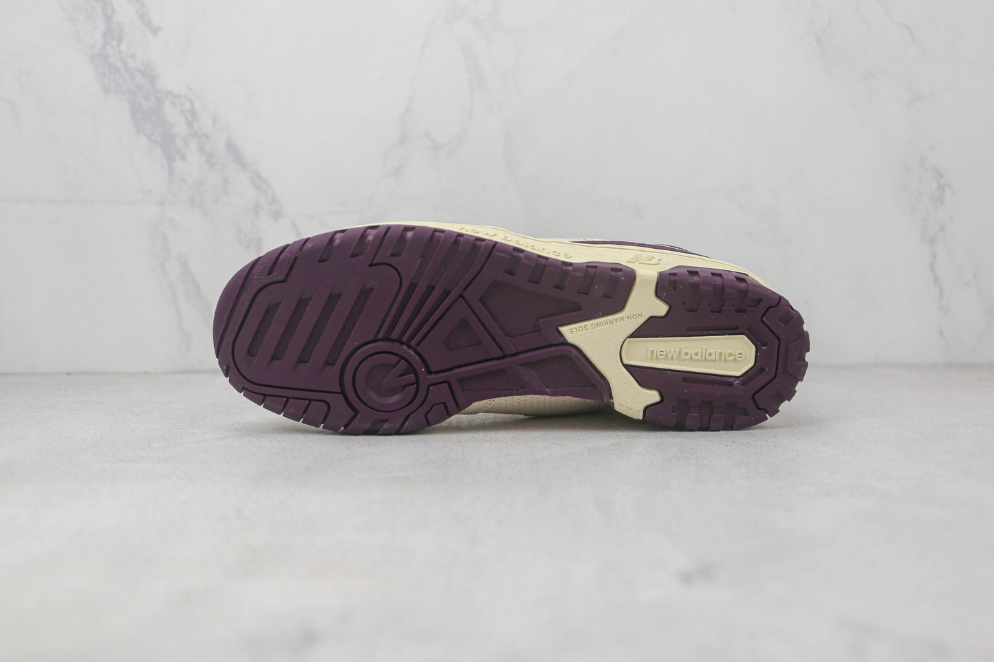 New Balance 550 Sea Salt Burgundy 