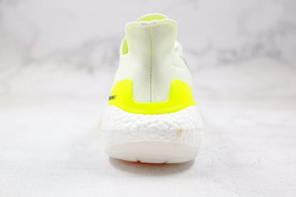Adidas Ultraboost 21 Solar Yellow White 