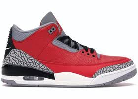 Jordan 3 Retro Unite Fire Red 