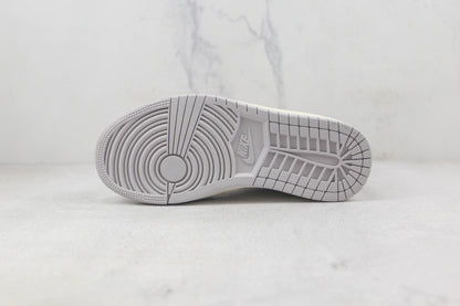 Jordan 1 Mid Craft Inside Out White Gray 