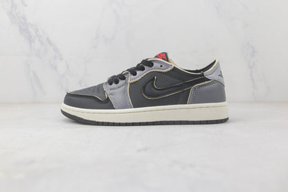 Jordan 1 Low Black Smoke Grey 