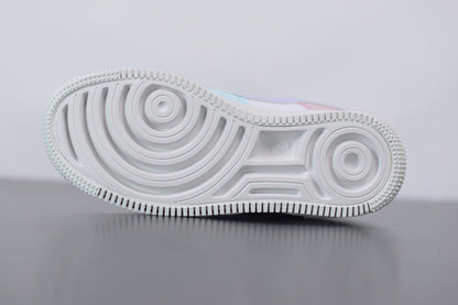 Nike Air Force 1 Shadow White Glacier Blue Ghost 