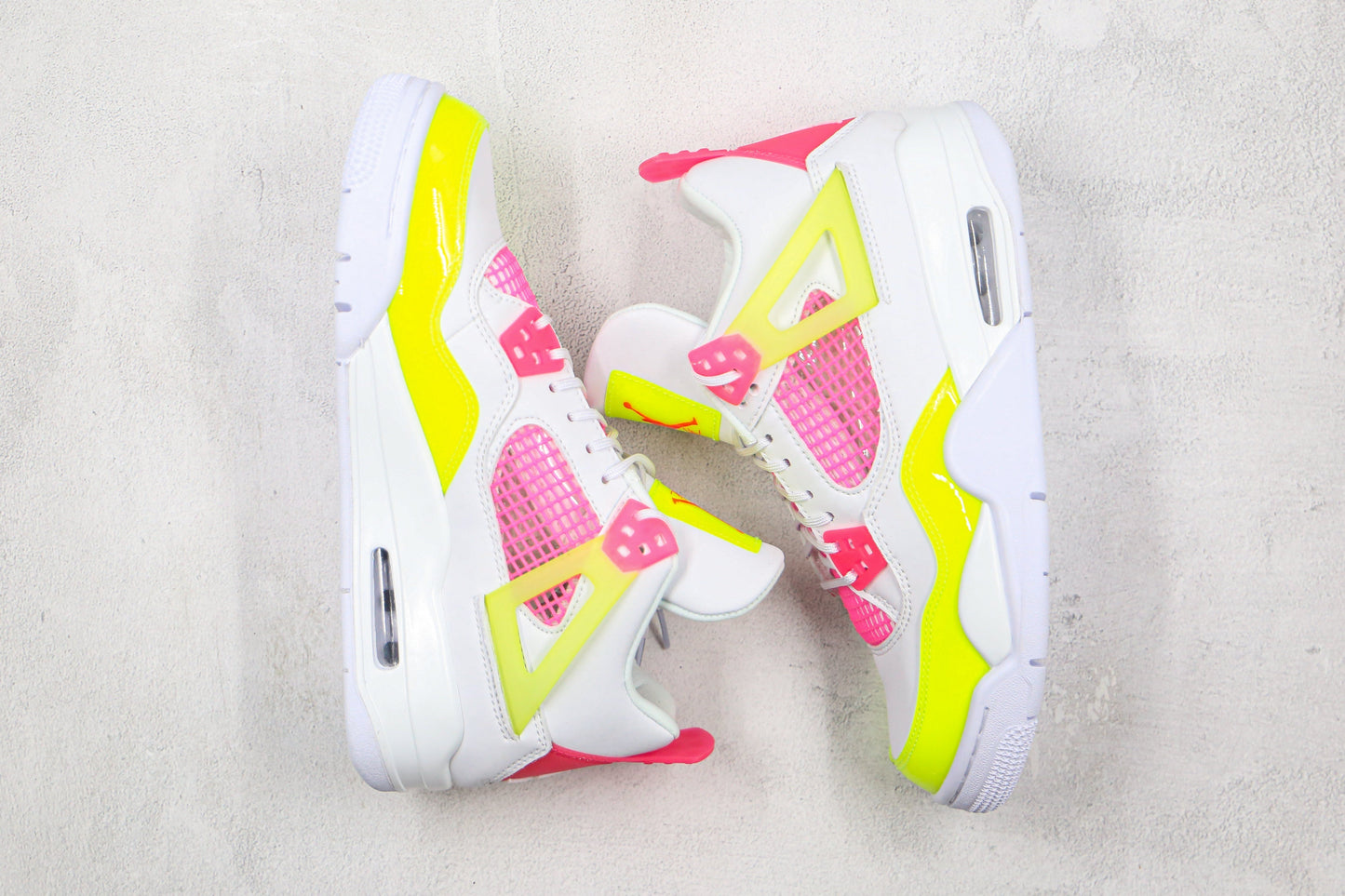 Jordan 4 Retro White Lemon Pink 