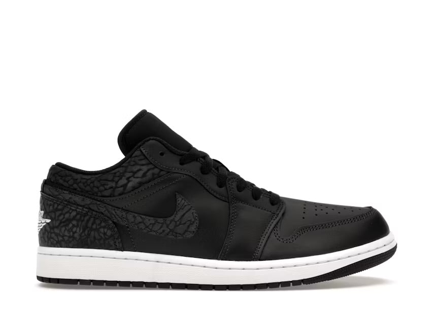 Air Jordan 1 Low SE Black Elephant 