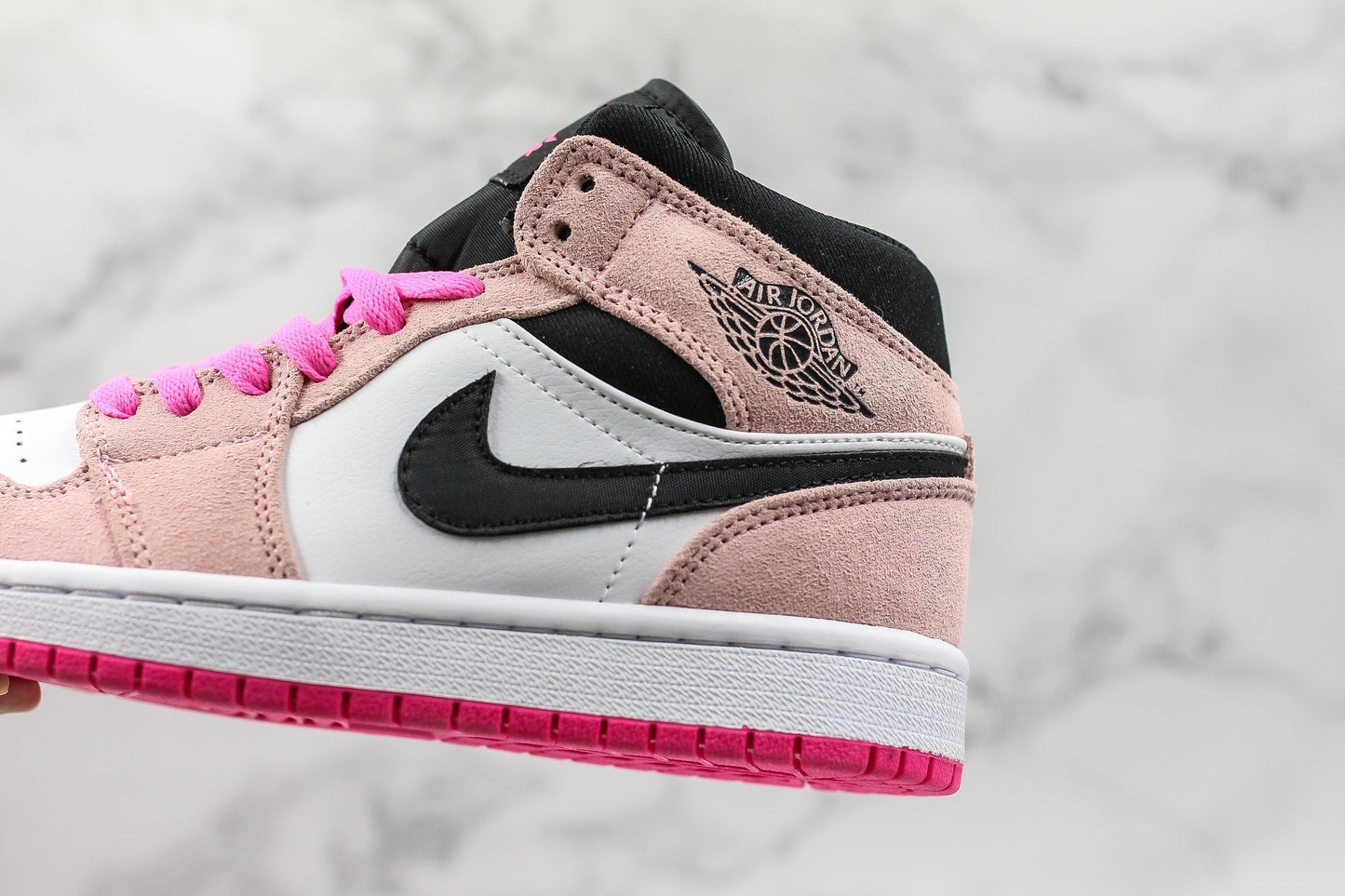Jordan 1 Mid Crimson Tint 