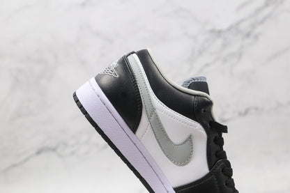 Jordan 1 Low Black White Grey 