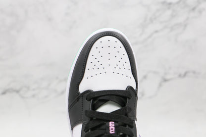 Jordan 1 Low Green Glow Violet Shock 