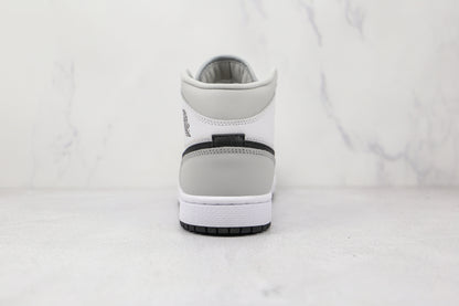 Jordan 1 Mid Light Smoke Grey 