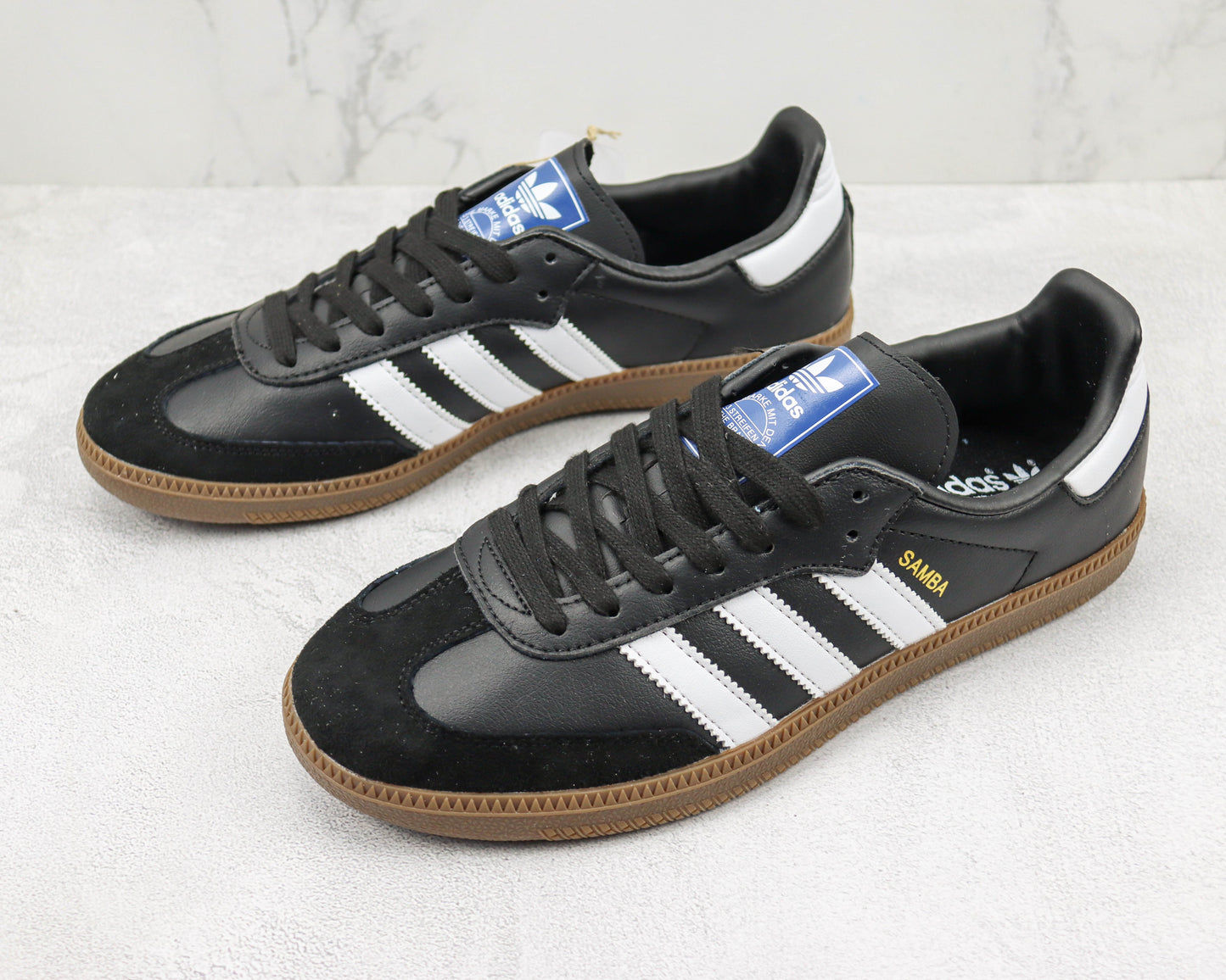 Adidas Samba Black White 