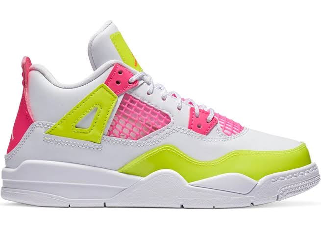 Jordan 4 Retro White Lemon Pink 