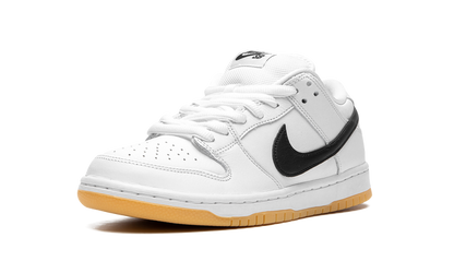 Nike SB Dunk Low Orange White Label Black 