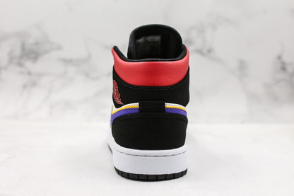 Jordan 1 Mid Lakers Top 3 