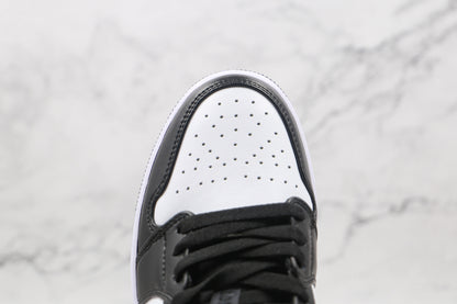 Jordan 1 Low Black White Grey 