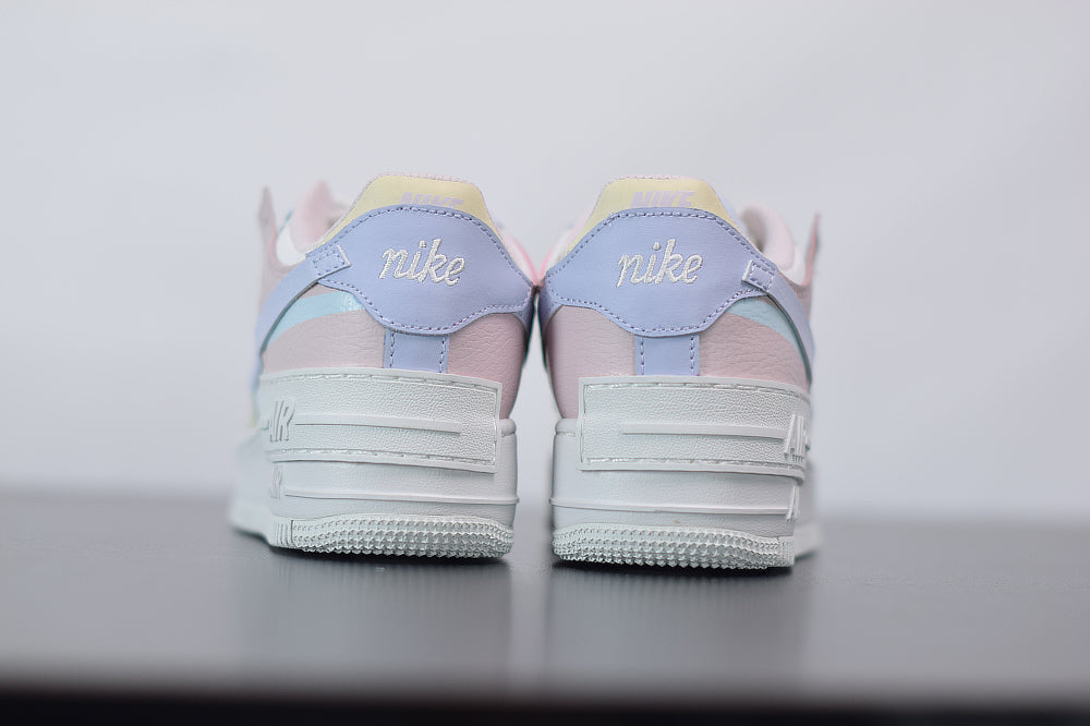 Nike Air Force 1 Shadow White Glacier Blue Ghost 