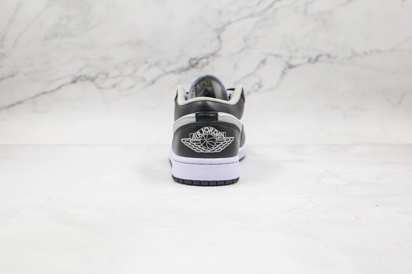 Jordan 1 Low Black White Grey 