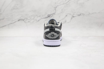 Jordan 1 Low Black White Grey 